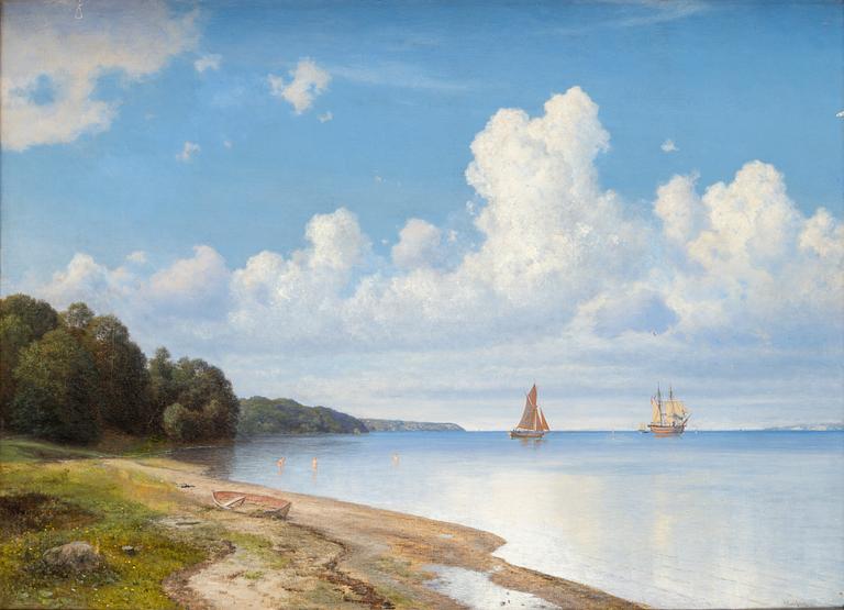 GEORG EMIL LIBERT, oil on canvas, signed and dated -95.