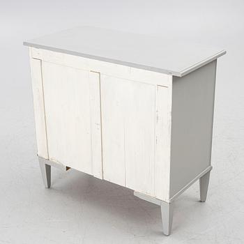 A Gustavian style chest of drawers, mid-20th century.