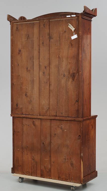 BOKSKÅP, senempire, 1800-talets mitt.