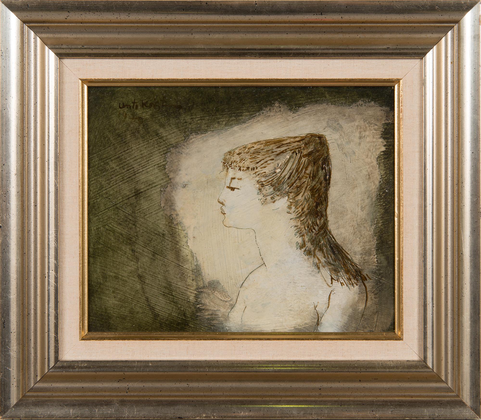 Unto Koistinen, oil on board, signed.