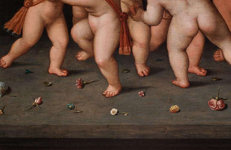 Otto van Veen Hans krets, Dansande putti.