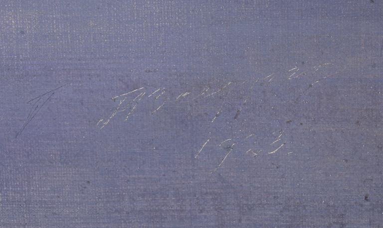 TAGE BERGGREN, olja på duk, sign o dat 1923.