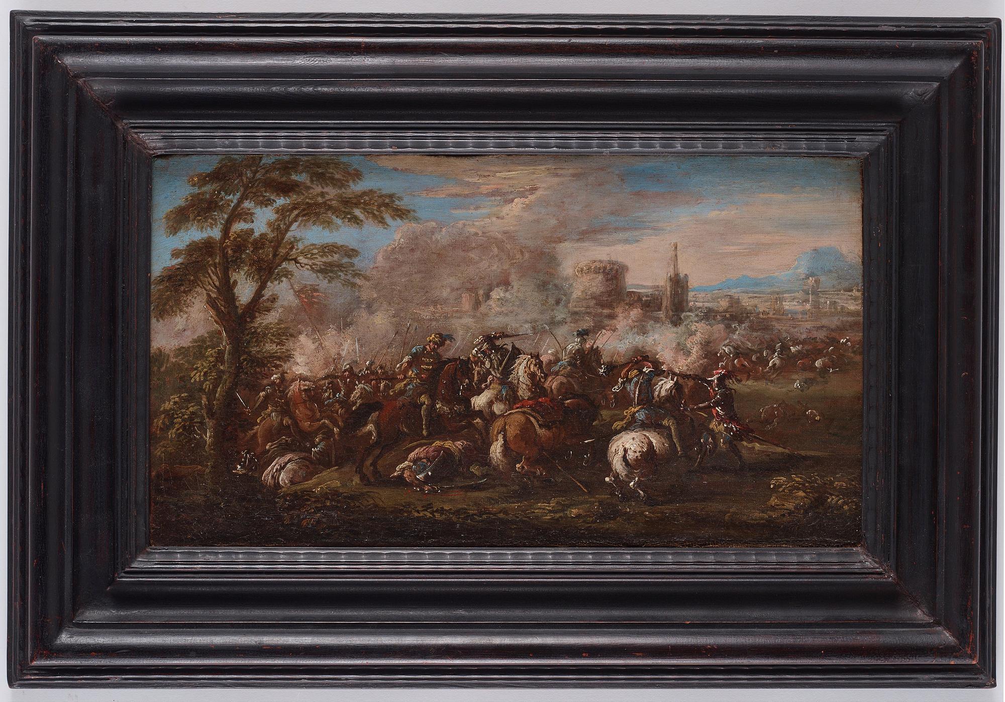 Francesco Graziani ("Ciccio"), Batalj mellan ottomaner och kristna.