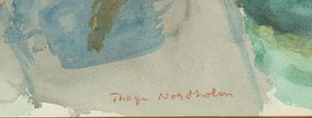 Thage Nordholm, "Läsande".