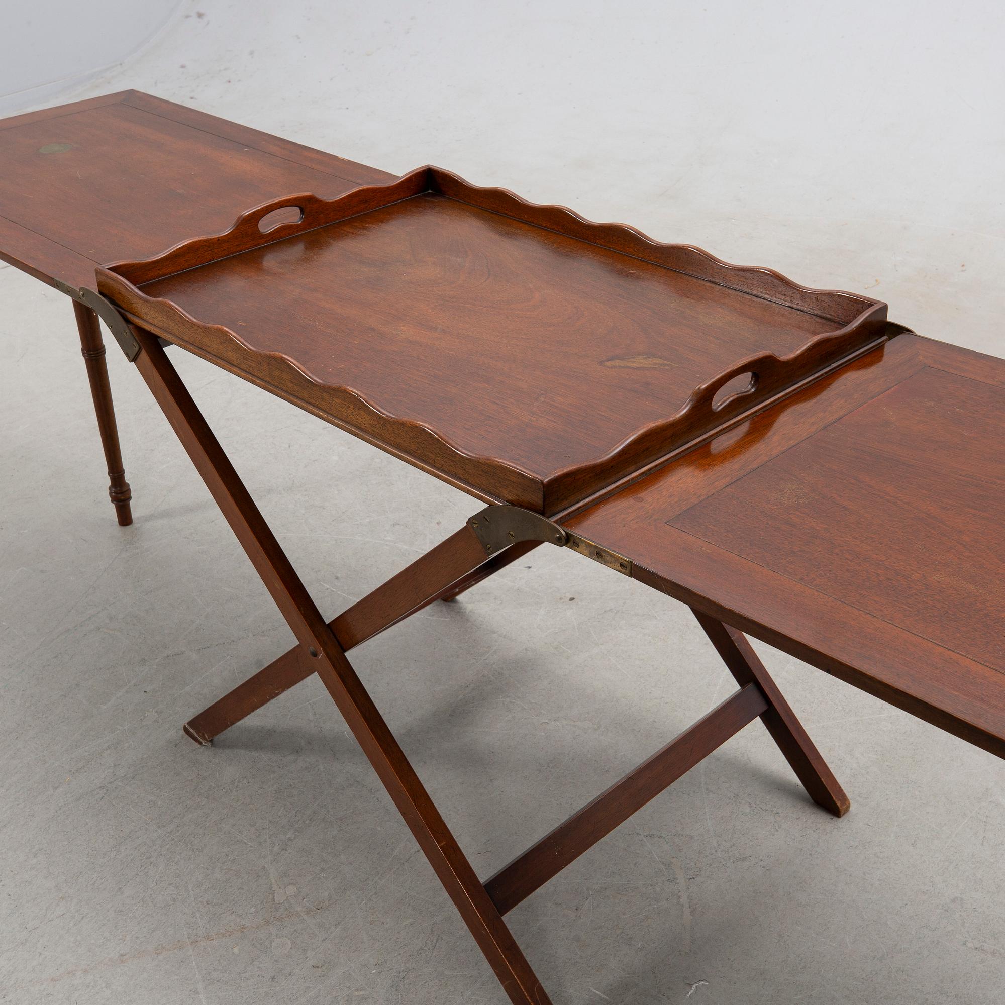 Brick table, England, 20th century.