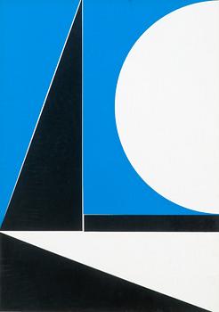 23. Lars-Gunnar Nordström, COMPOSITION IN BLUE AND BLACK.
