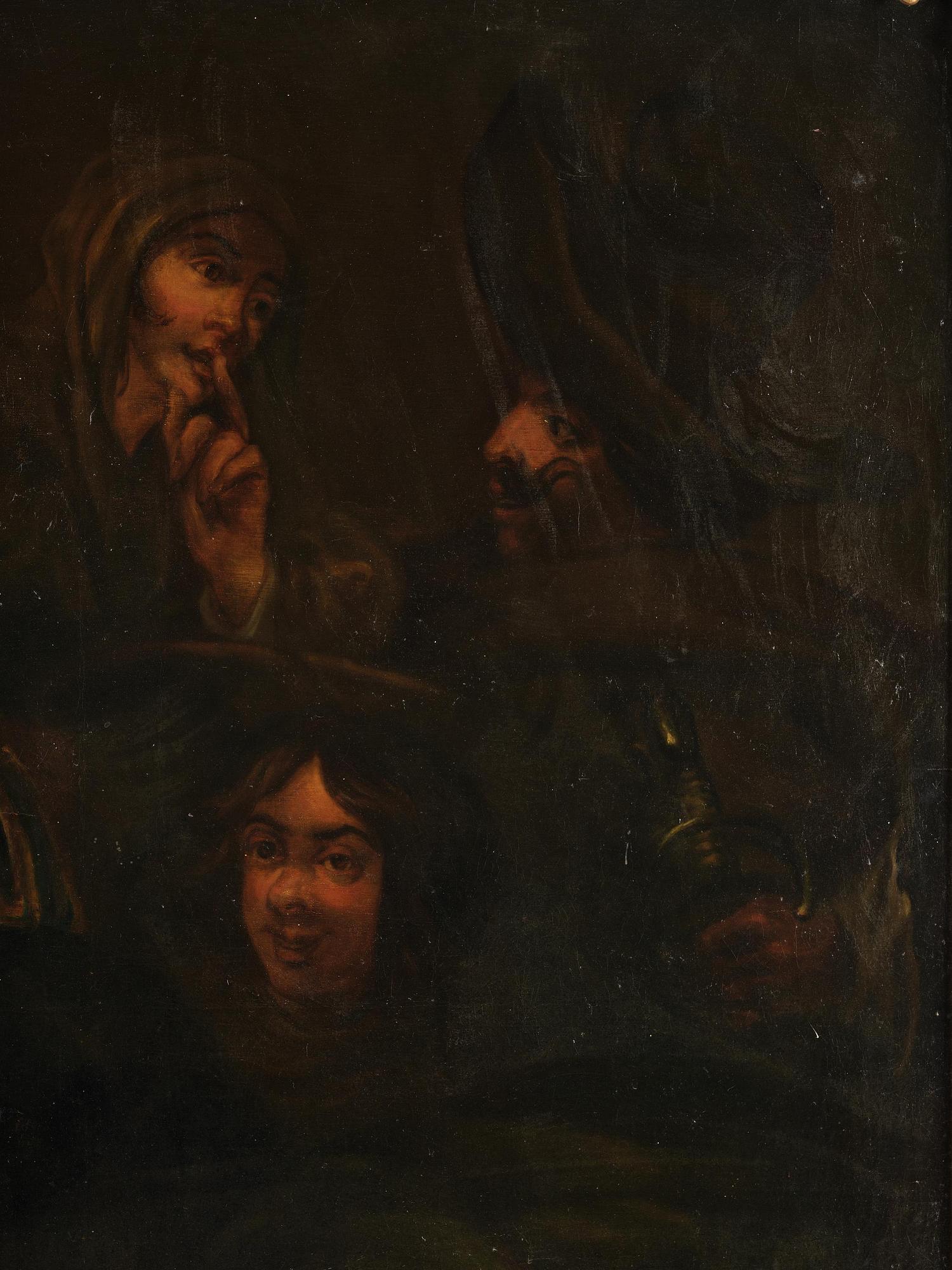 Jan Cossiers, hans efterföljd, Ung kavaljer, spådd och bestulen.