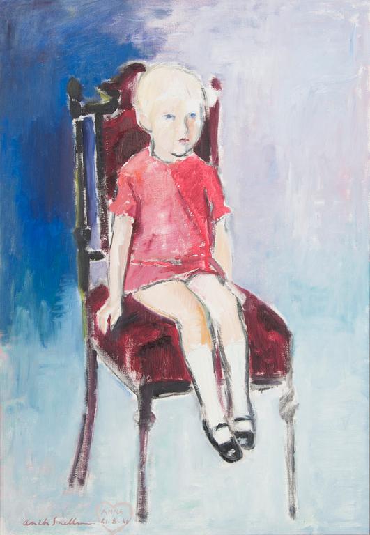 Anita Snellman, Girl on the chair.