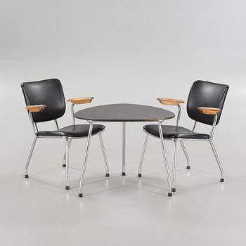 A set of office furniture by Lindqvist Verkstad AB.