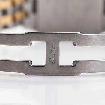 Cartier, Santos Demoiselle, wristwatch, 20 x 19.5 (28) mm,