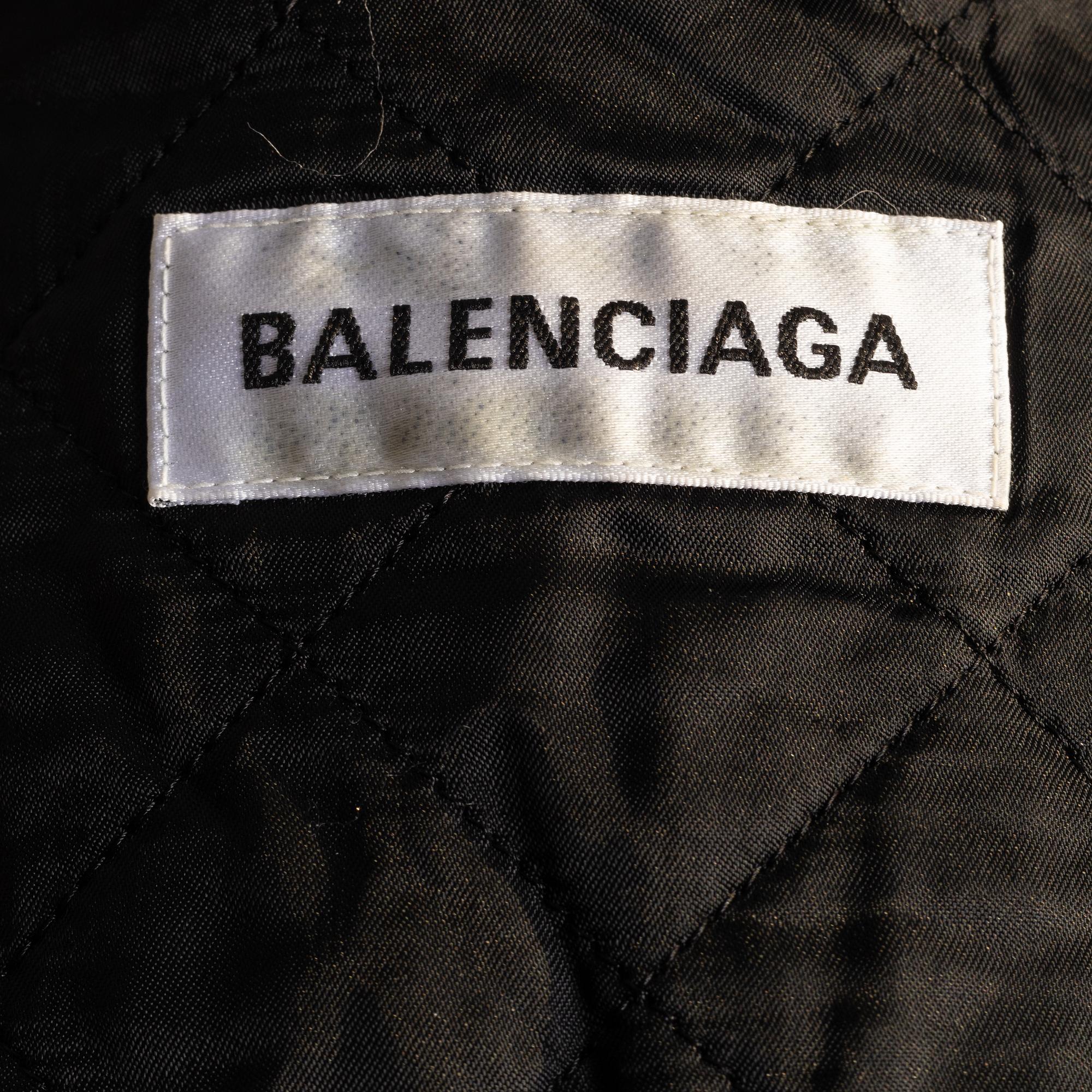 Balenciaga, coat, "Faux Fur Coat", size 38.