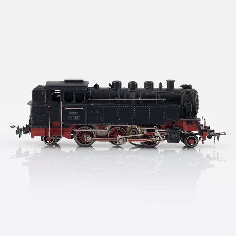 Märklin, ånglok, model TP 800, spår H0, 1940/50-tal.