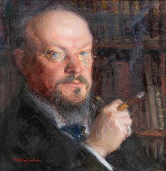 140. Wilho Sjöström, GEORG SIDOROWIN MUOTOKUVA.
