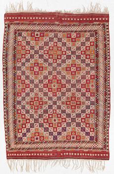 A flat weave textile, Anatolia, c. 222 x 165 cm.