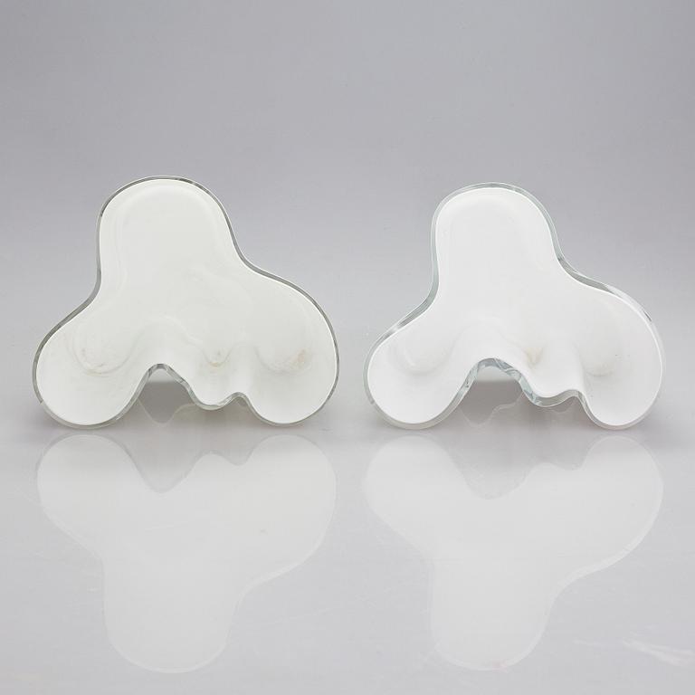 Alvar Aalto, Two '3030' vases signed Alvar AAlto.