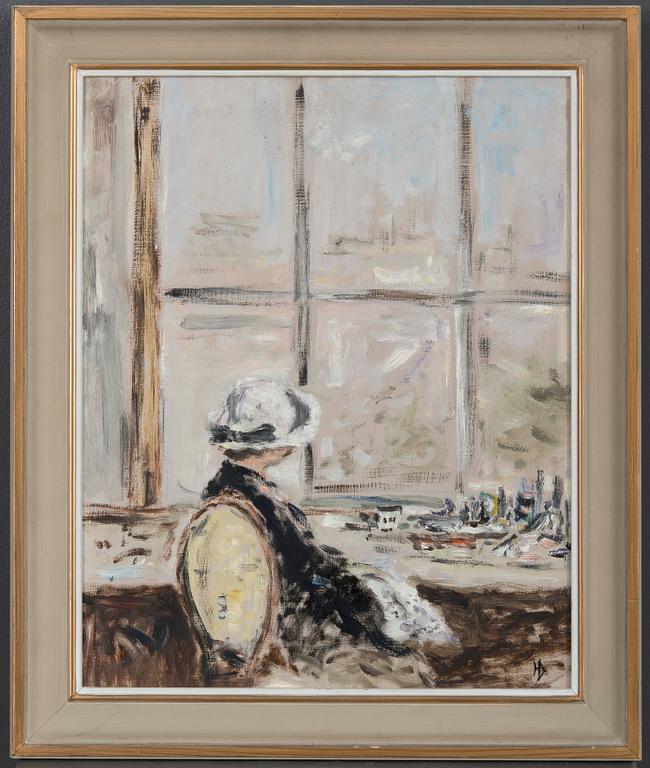 Helge Dahlman, LADY BY THE WINDOW.