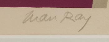 MAN RAY, lithograph in colours signed and numbered epreuve d'artiste.