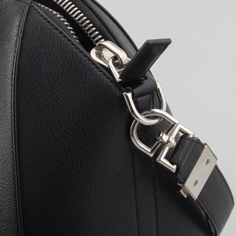 Givenchy, A black "Antigona" leather bag.