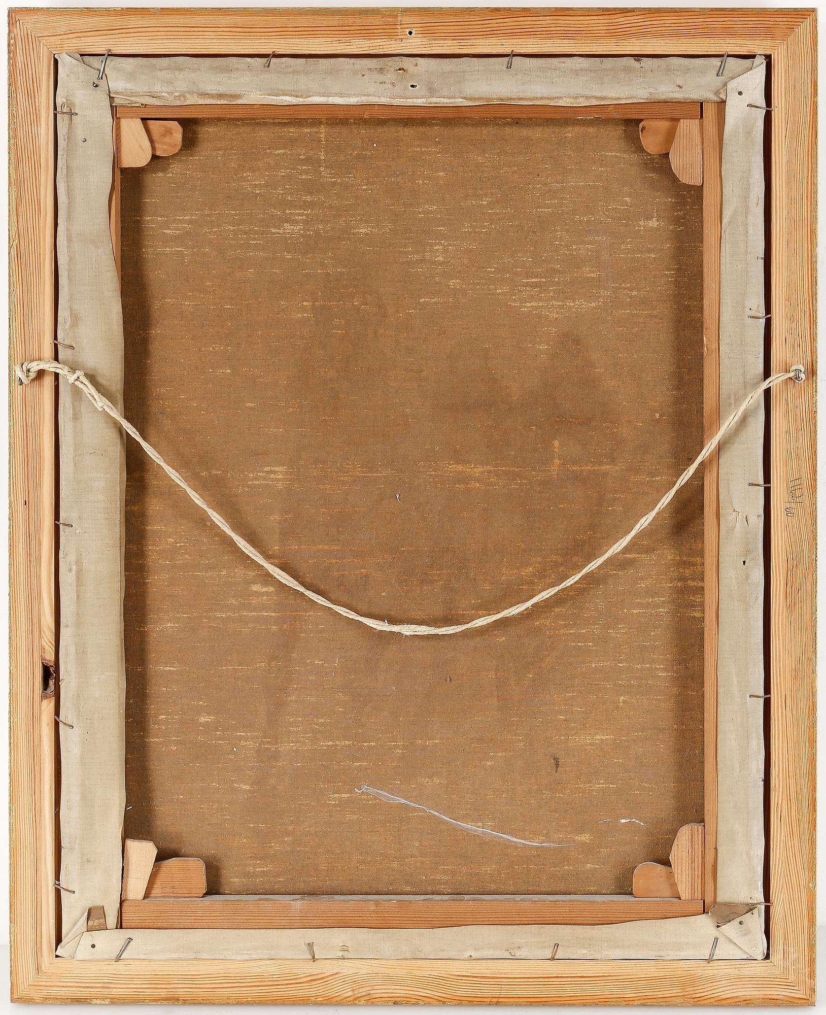 JOHN GEORG ARSENIUS, olja på duk, signerad och daterad 1881.