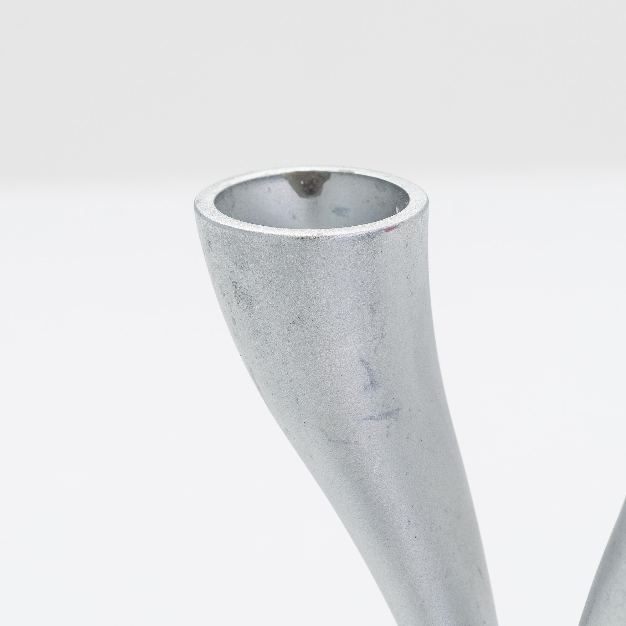 Philppe Di Méo, Candlesticks/ champagne glass holders, 4 pcs, Moët & Chandon.