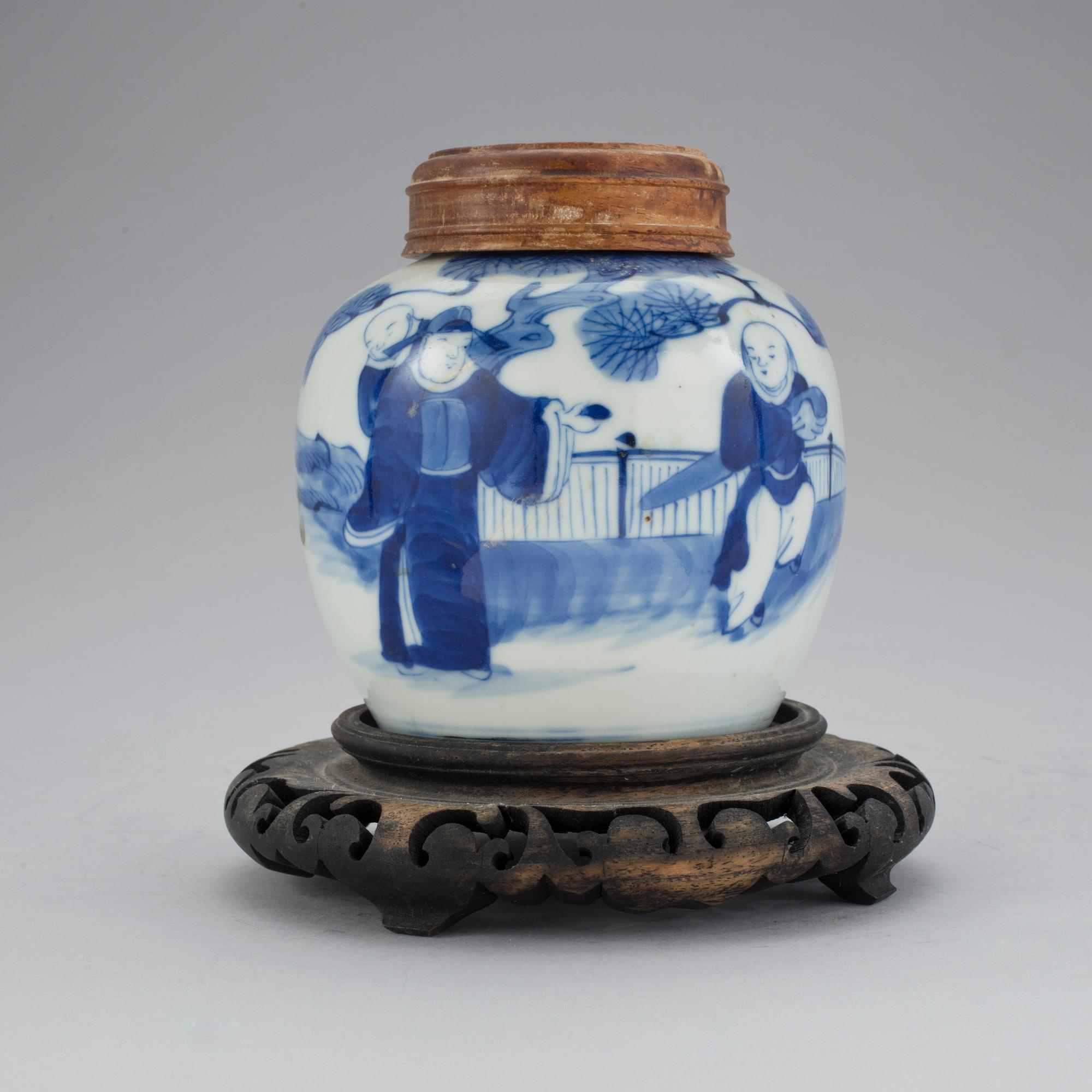 BOJAN. Porslin, Kina 1800-tal.