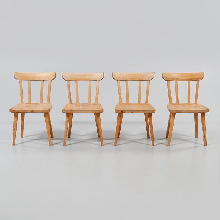 STOLAR, 4 st, Karl Andersson & Söner, 1900-talets andra hälft.
