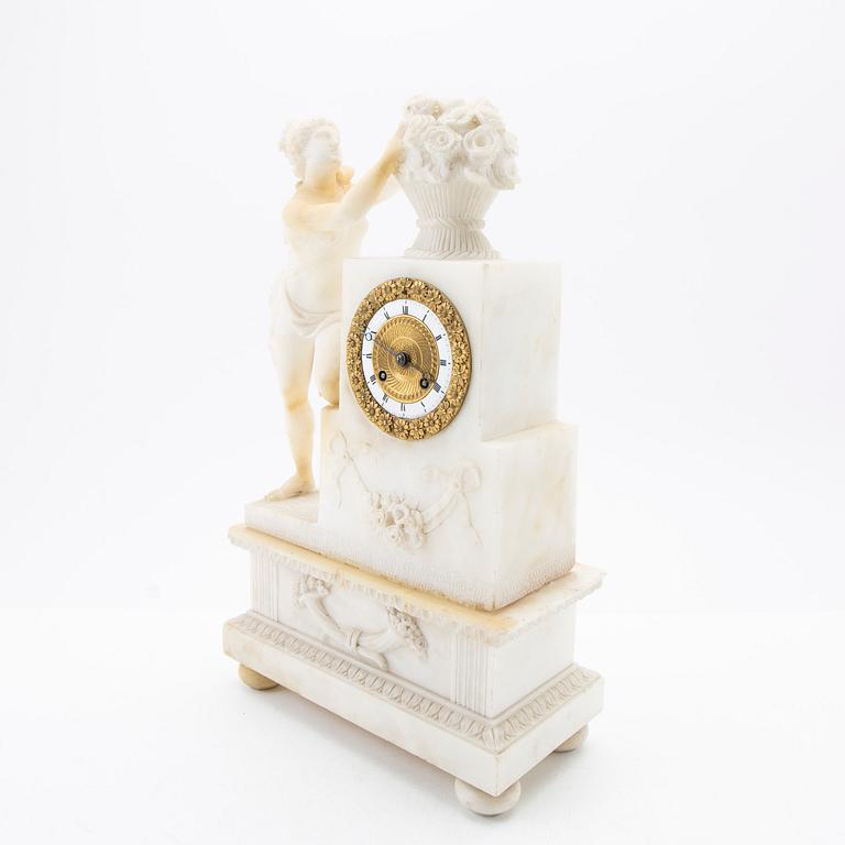 Table pendulum clock, Empire, 19th century.
