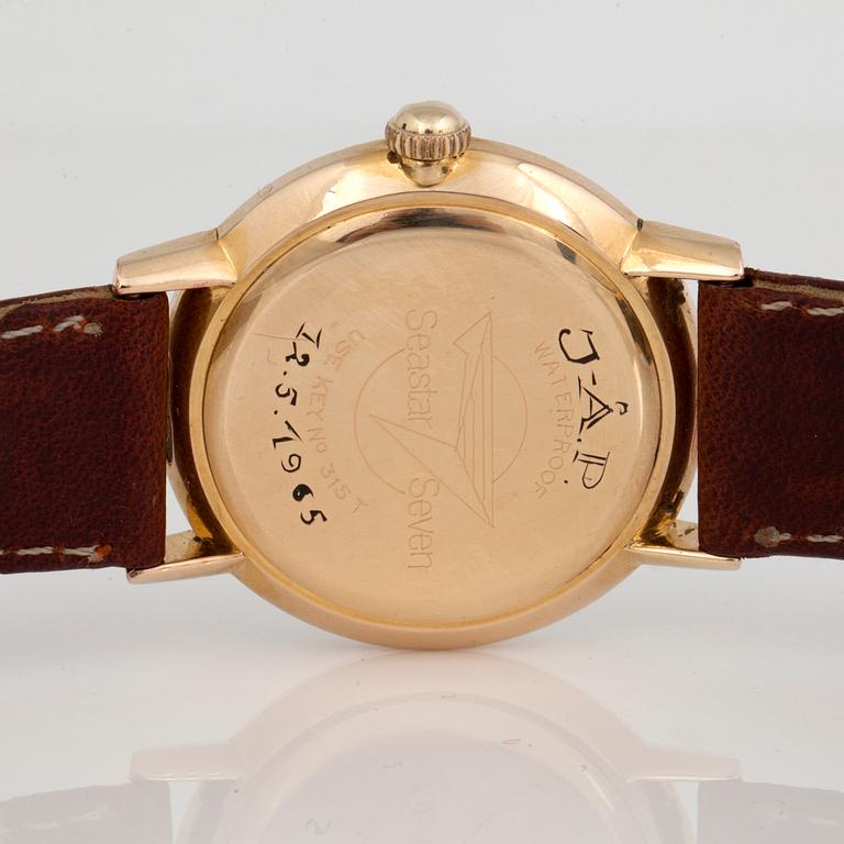 TISSOT, Seastar Seven, wristwatch, 34 mm,