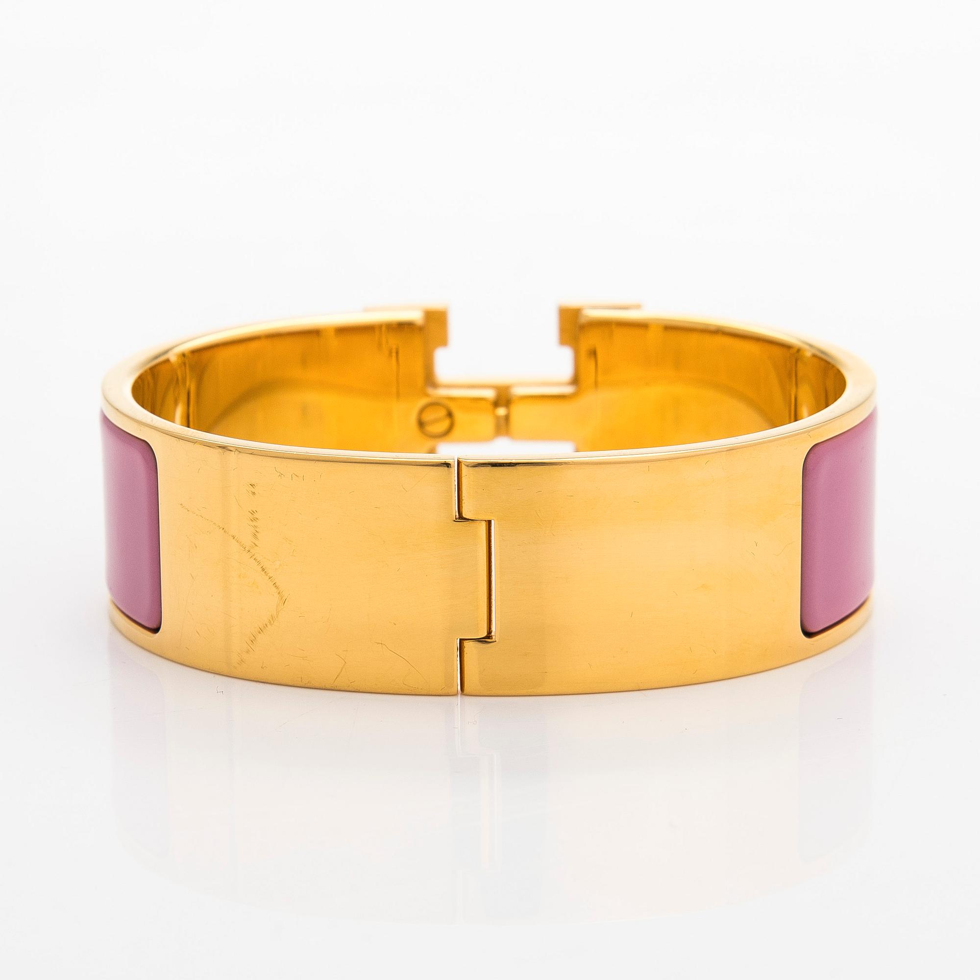 Hermès, armband "Clic H".