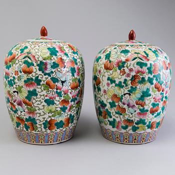 UURNAPARI, posliini, Kiina 1900-luvun alkupuoli.