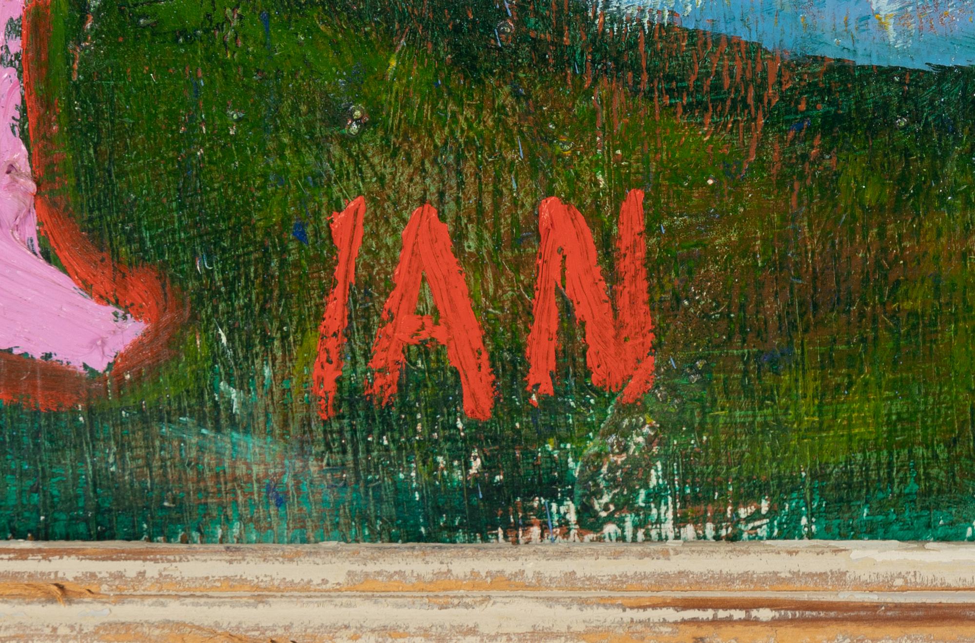 Ian Rusth, oil on board, signed and dated -96 verso.