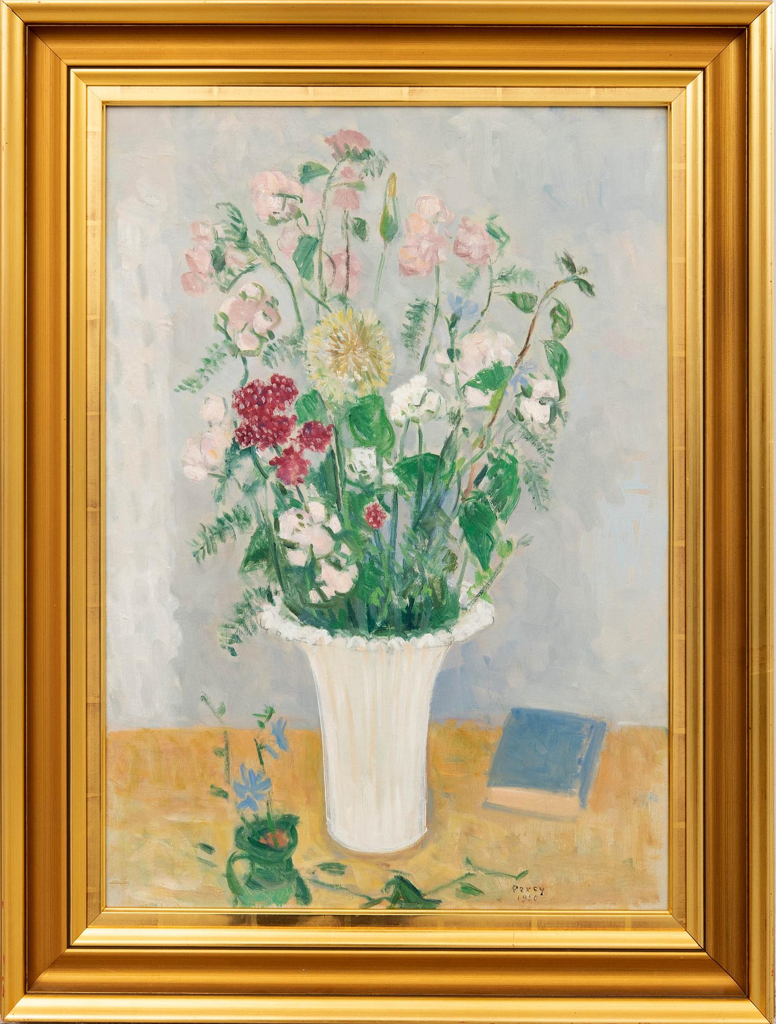 Arthur Percy, Still life with flowers.