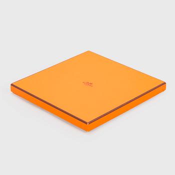 Hermès, a 'Grand Théâtre Nouveau' silk scarf.