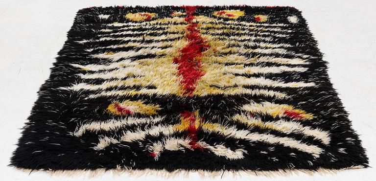 A carpet, knotted pile, ca 200 x 143 cm.