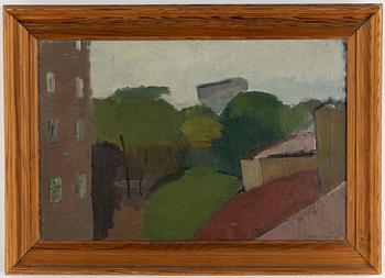 Alf Lindberg, olja på duk, signerad och daterad -.