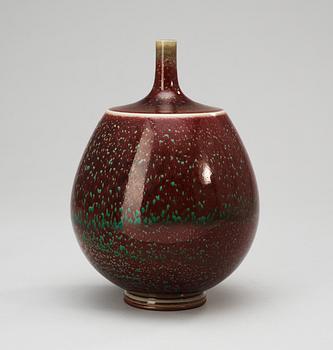 A Berndt Friberg stoneware vase, Gustavsbergs Studio 1965.
