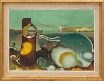 LARS GRÖNFELT, oljemålning på duk, signerad och daterad 7 (?).