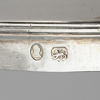Tekök, silver, London 1788.