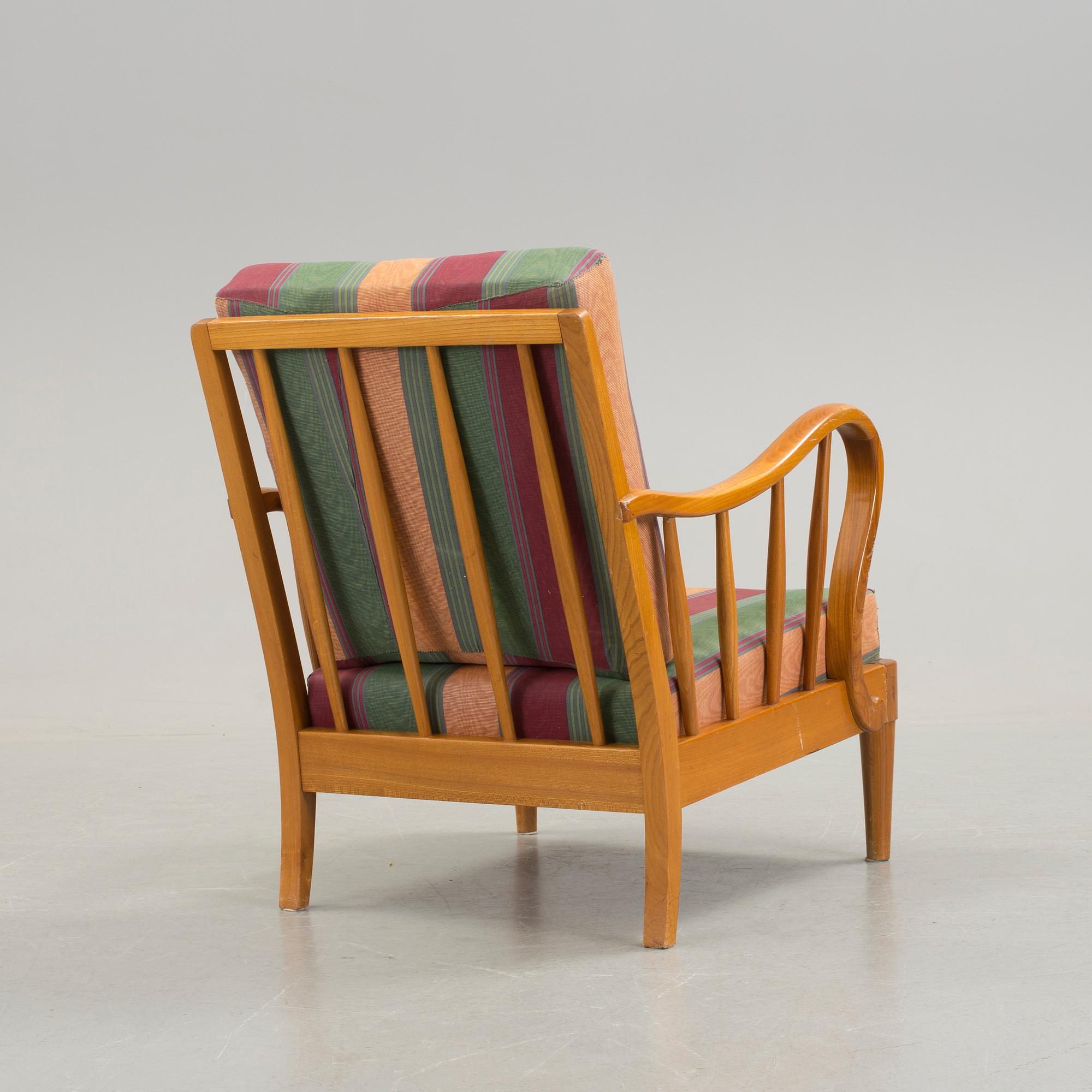 FÅTÖLJ, Swedish Modern, 1940/50-tal.