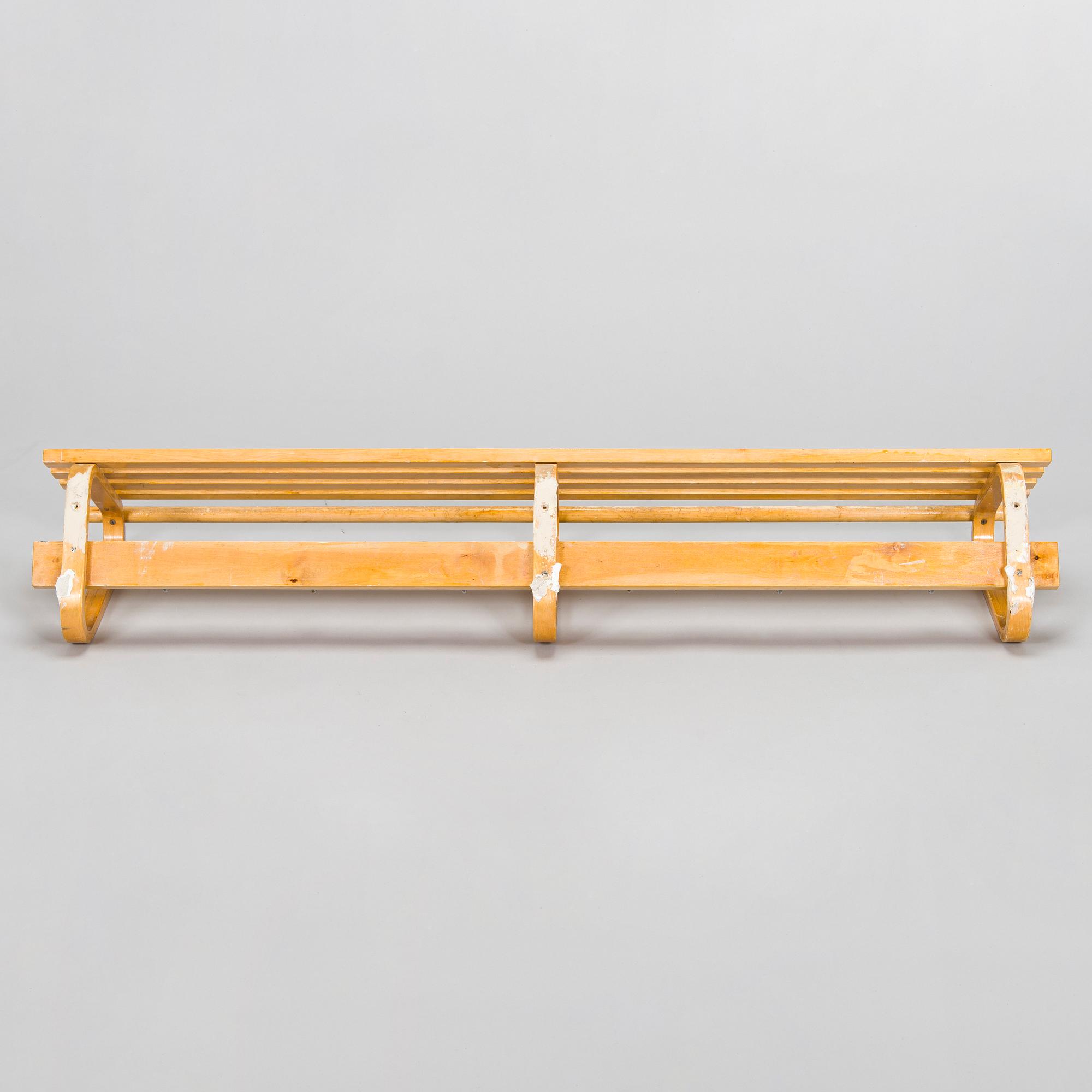 Alvar Aalto, a 1950s coat rack for O.Y. Huonekalu- ja Rakennustyötehdas A.B Finland.