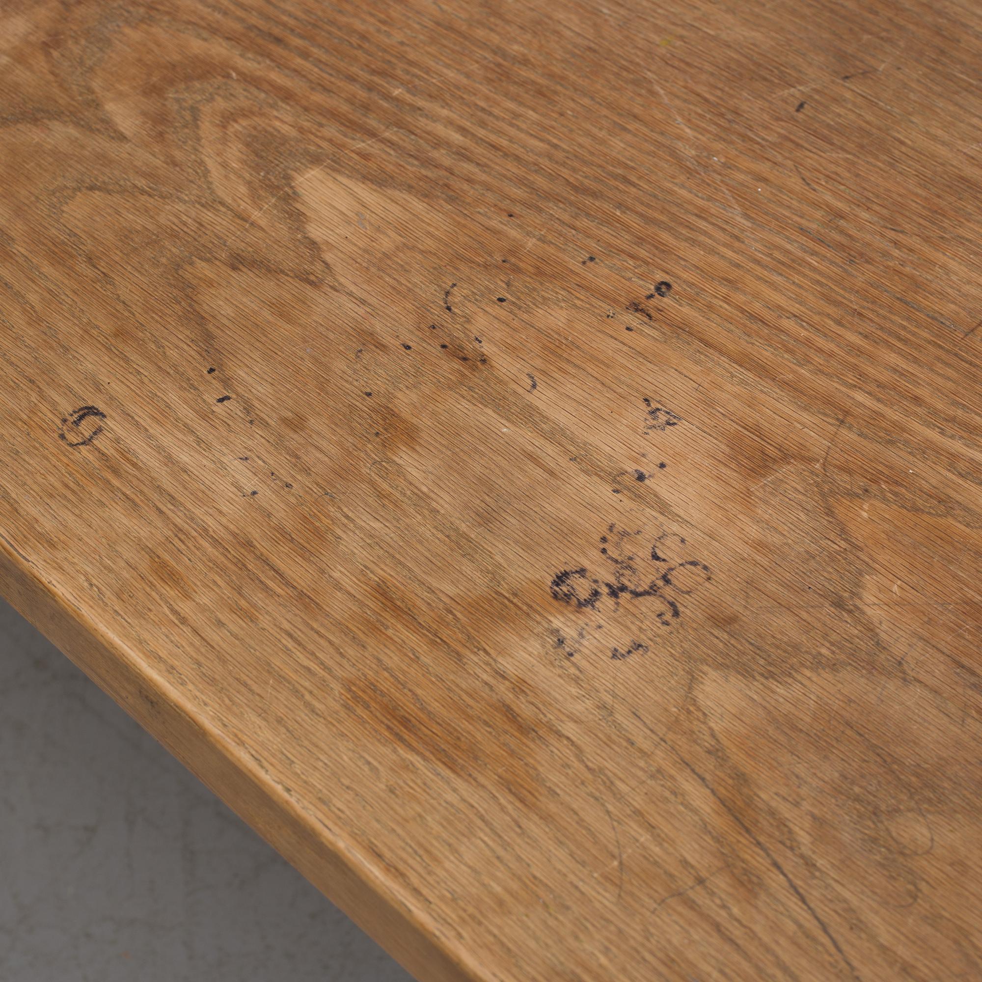 HANS J. WEGNER, an oak sofa table, Andreas Tuck, Denmark.