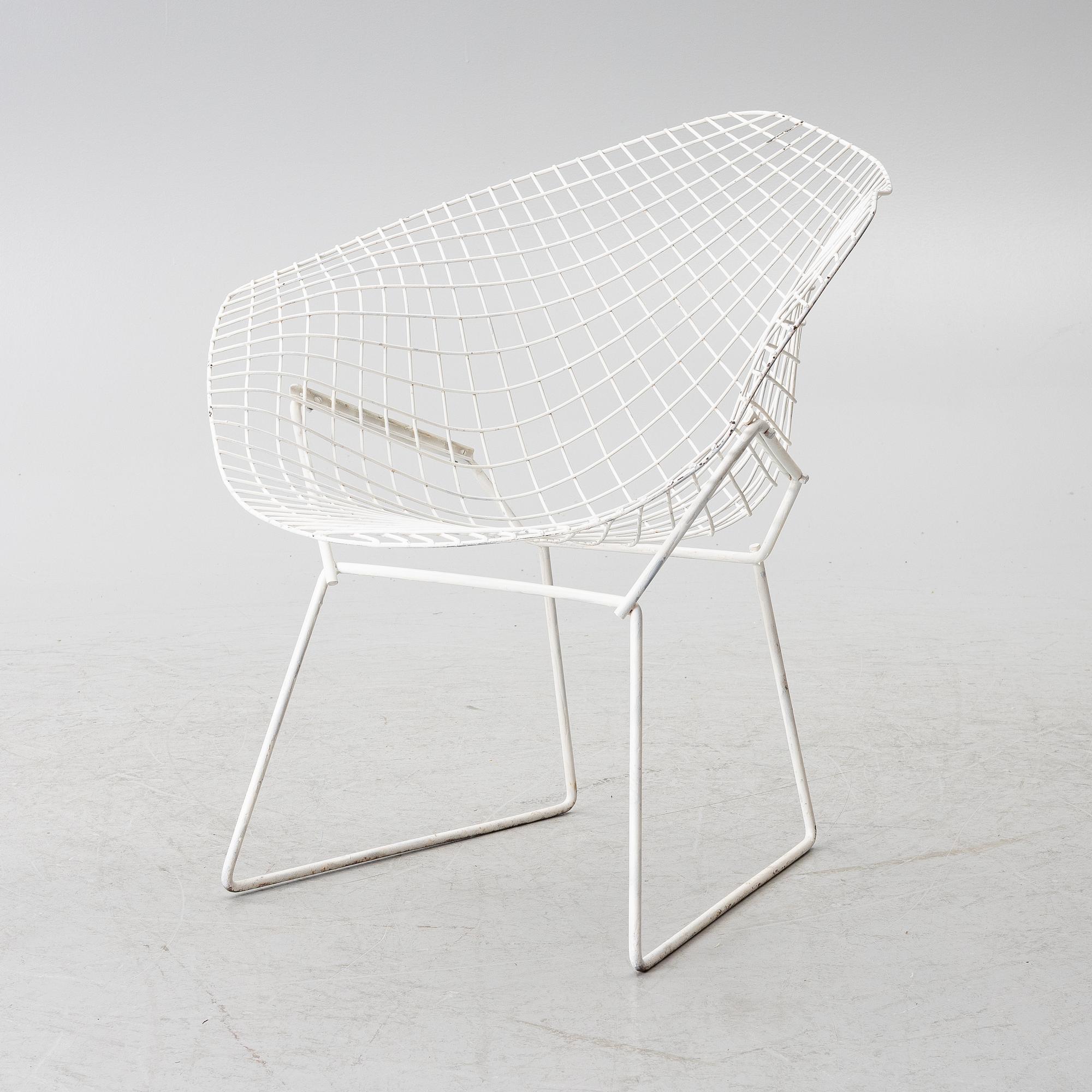 Harry Bertoia, fåtölj, "Diamond Chair".
