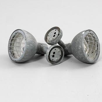Wall lights, a pair, Fagerhult, 20th century.