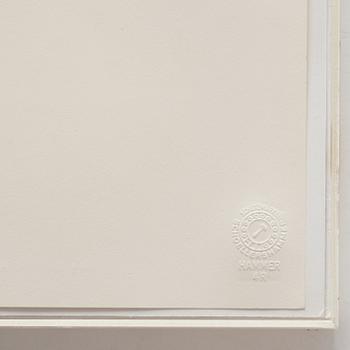 Jan Groth, paste on paper, signed Jan Grioth and dated 1984.