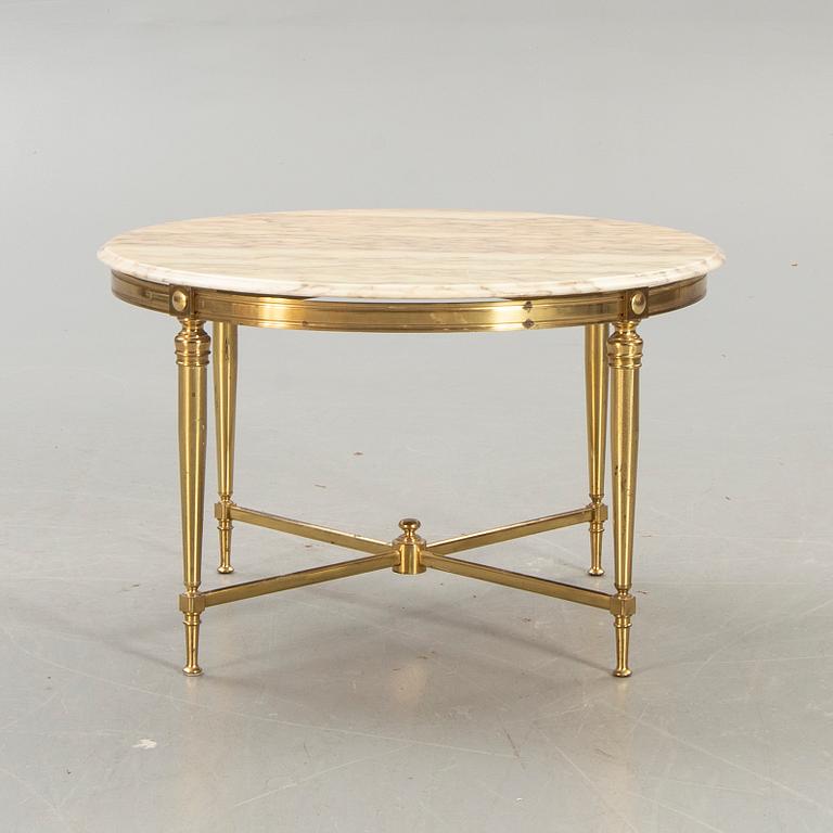 A mid 1900s/second half marble coffee table.