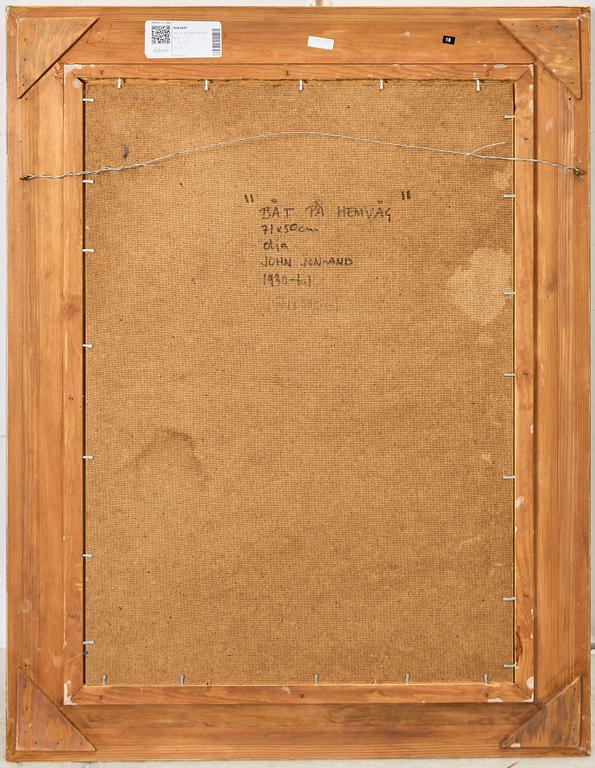 John Jon-And, Boat on the way home.