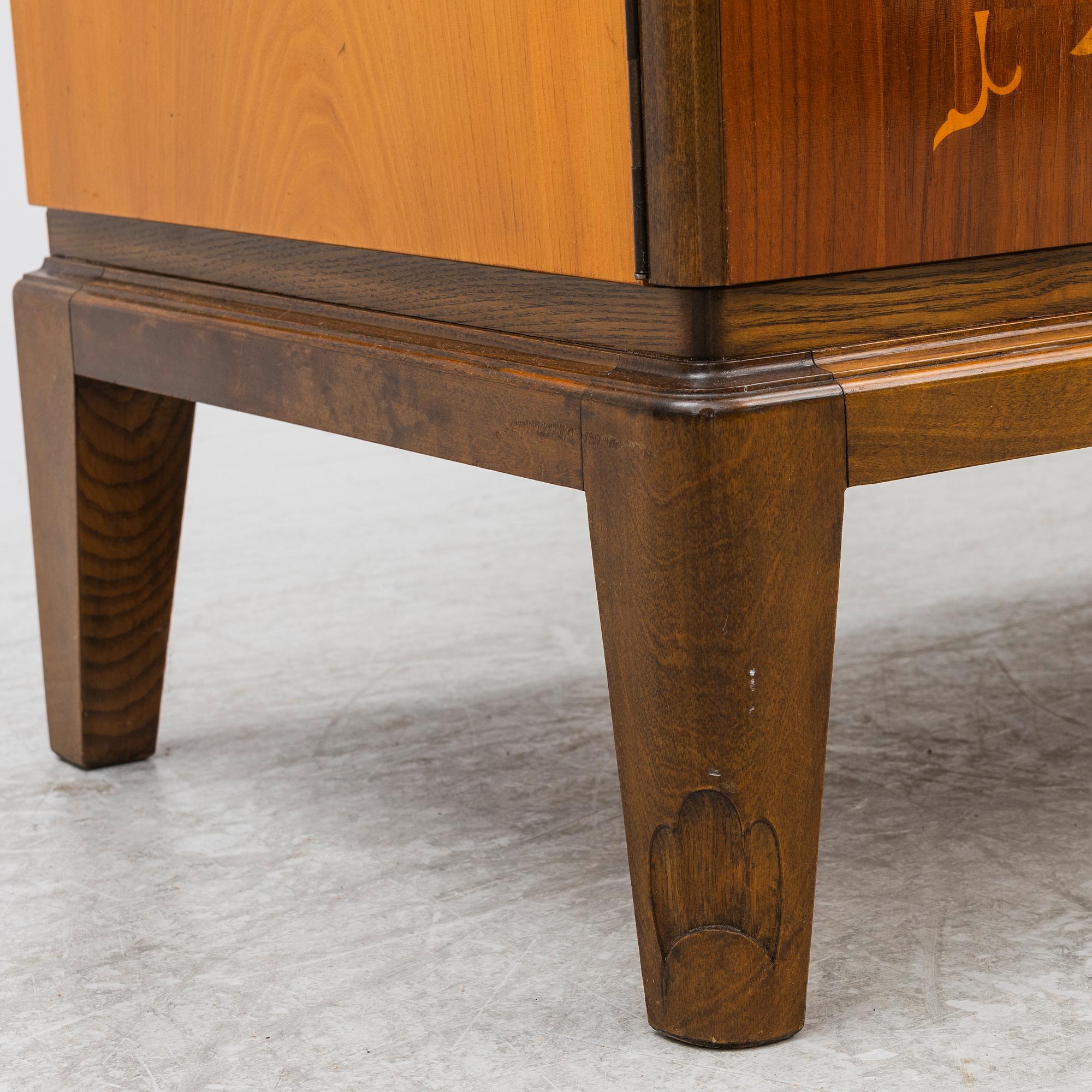 A Swedish Modern cabinet, mid20th century.