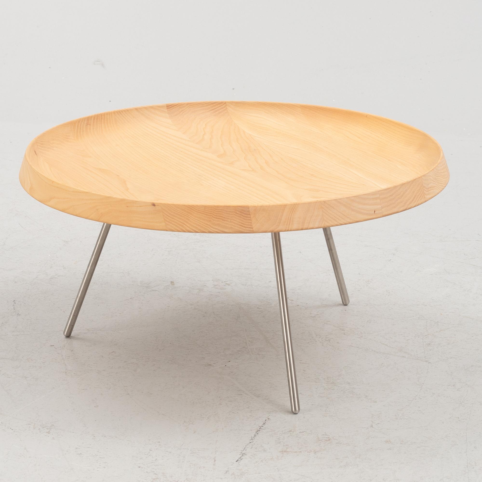 Hans J. Wegner, a model "JH 586/Fruit bowl"" table, PP Møbler, Denmark, 2011. Provenance Sven Lundh.