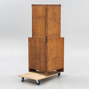 Göran Malmvall, attributed, a pine corner cabinet, Karl Andersson & Söner, mid 20th century.