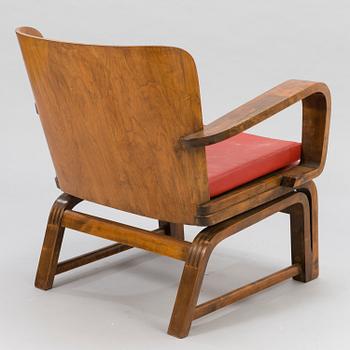 CARL-JOHAN BOMAN, A 1930's 'Flexible chairs' for N. Bomanin Höyrypuusepäntehdas, Turku.